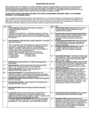 SF-424 Application Form