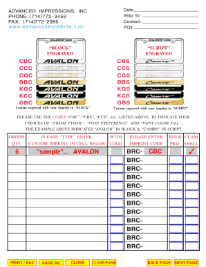 Form preview