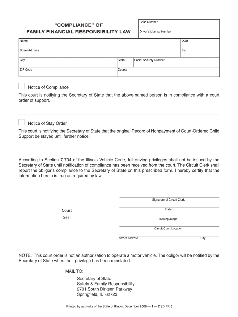 il compliance form Preview on Page 1