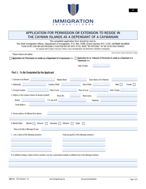 Police report template - BAPPLICATIONb FOR PERMISSION OR EXTENSION TO RESIDE IN bb