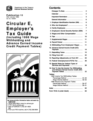 IRS Publication 15 Tax Guide