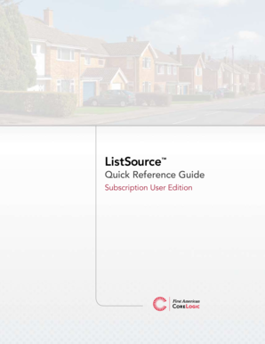 Listsource User Guide - We Buy Houses Marketing Portal