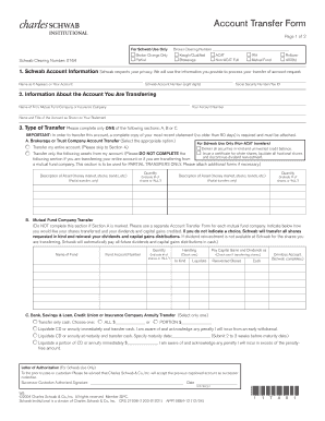 Account Transfer Form