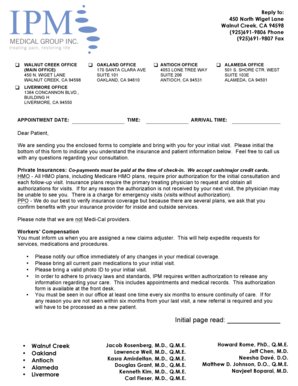 Patient Information Form