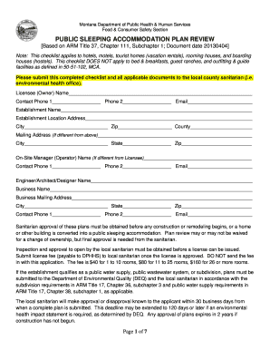 Mobile Establishment Guidelines - DPHHS Home - dphhs mt