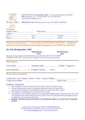 Formulario de Reserva de Hotel