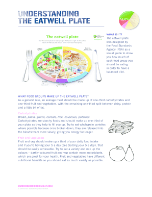 Fillable Online The eatwell plate Fax Email Print - pdfFiller