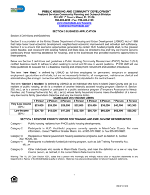 Section 3 Business Application