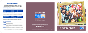 United Way Leadership Giving Pledge Form