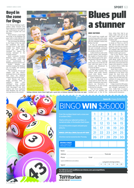Bingo Win $26,000 Entry Form