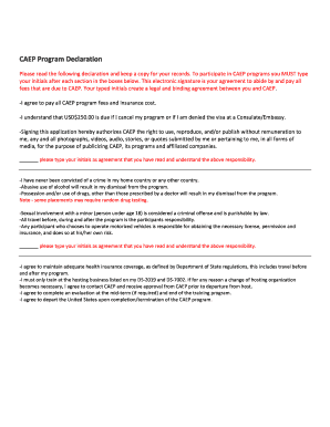CAEP Program Participation Agreement