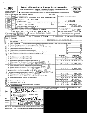 Form 990 Return of Organization Exempt From Income Tax