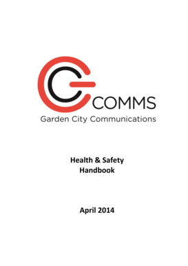 Health & Safety document - GCcomms - Garden City Communications - gccomms