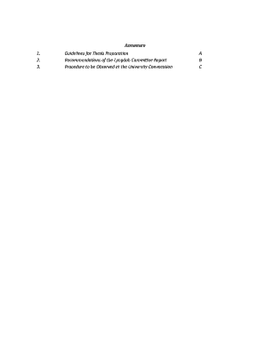 Thesis Preparation Guidelines