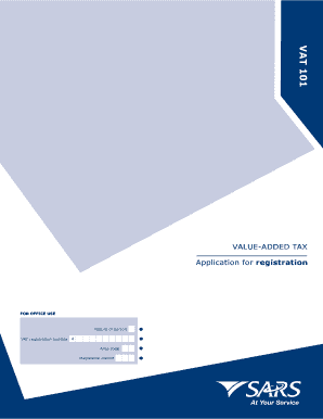 South Africa VAT Registration Application