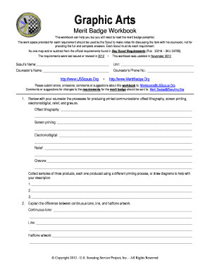 cooking merit badge worksheet answers