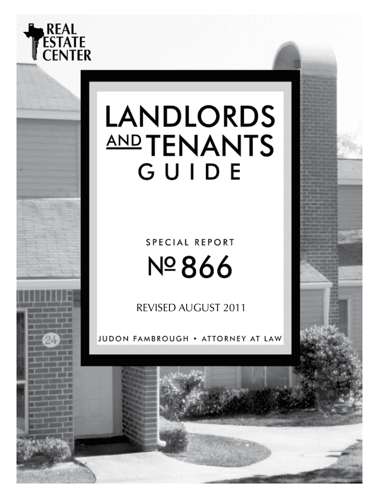Fillable Online gatodocs its txstate Landlords and Tenants Guide. This