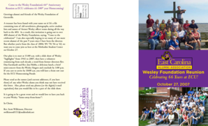 Friend ship contract - Celebrating 66 Years at ECU - East Carolina Alumni Association