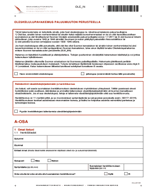 Finnish Immigration Service Residence Permit Application