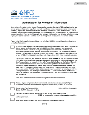 Authorization for Release of Information