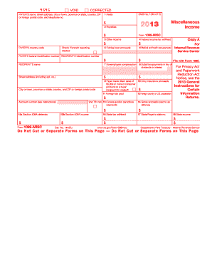 IRS Form 1099-MISC
