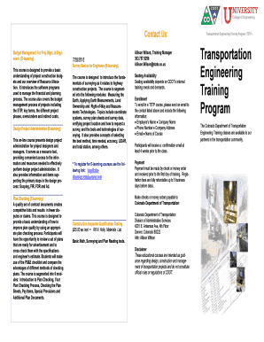 TETP Brochure - Colorado Department of Transportation