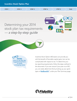 Incentive Stock Option Plan Tax Guide 2014