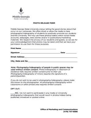 Photo Release Form