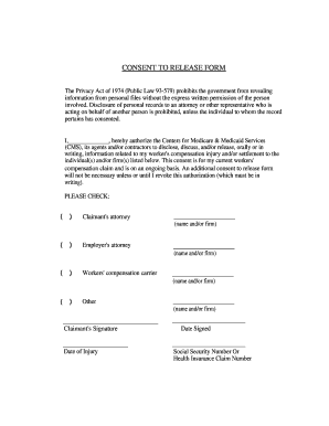 Consent to Release Form