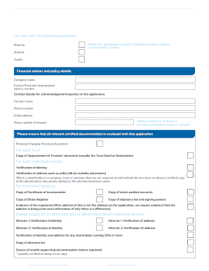 Trustee Application Form