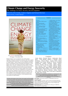 Climate Change and Energy Insecurity Book