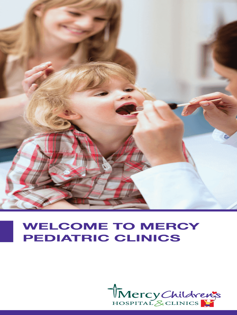 Fillable Online WELCOME TO MERCY Fax Email Print - pdfFiller