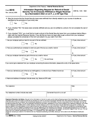IRS Form 8316