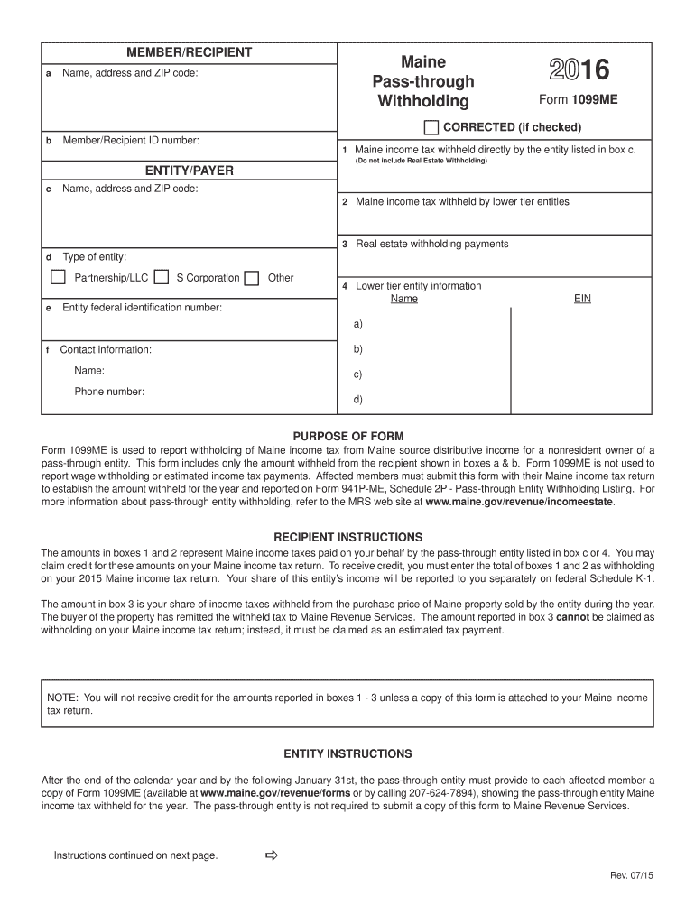 hctc form 2012 2016 - maine Preview on Page 1