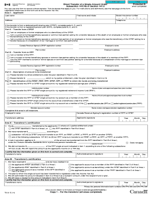 Direct Transfer of a Single Amount Under Protected B