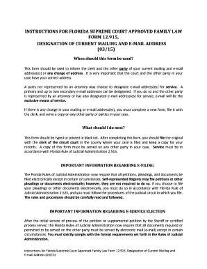 Florida Supreme Court Approved Family Law Form 12.915