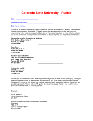 Provider Designation Form - Colorado State University-Pueblo - csupueblo