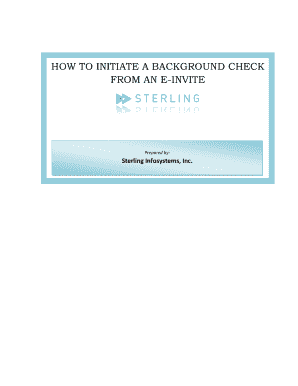 Background Check Consent Form