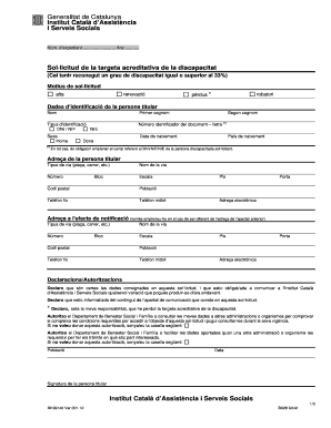 Disability Accreditation Card Application