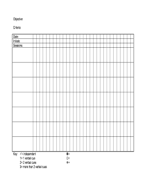 Behavioral Assessment Form