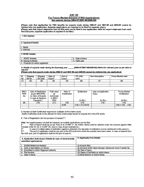 ANF 3D Focus Market Scheme Application