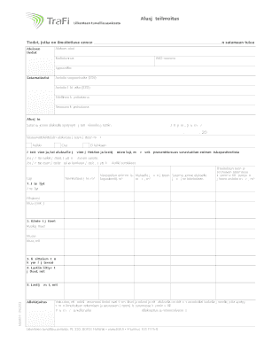 Ship Waste Declaration Form