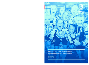 Regulations of the UEFA European Women's Under-17 Championship, 201516. 201516