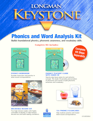 Phonics and Word Analysis Kit