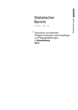 von Pflegegeldleistungen - statistik-berlin-brandenburg