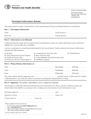 Participant Information Release Form