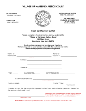 Credit Card Payment Form
