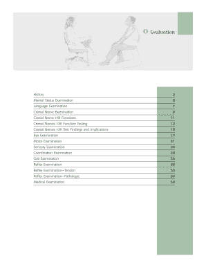 Neurological Patient History Form