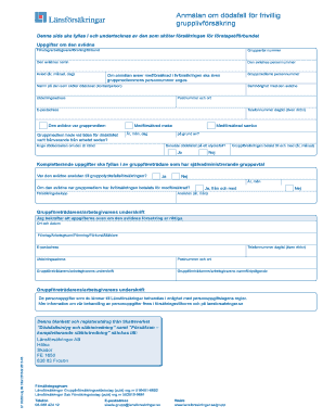 Death Notification for Voluntary Group Life Insurance