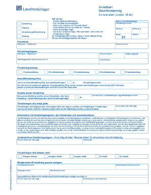 Child Insurance Application